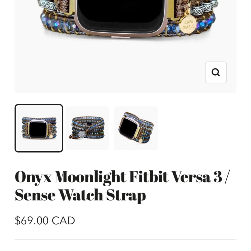 Watch band for versa 3 or sense 2 Fitbit